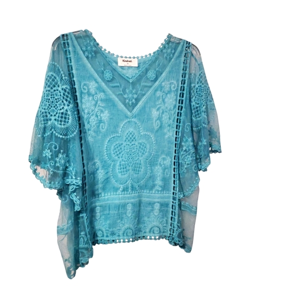 Embroidered Party/Cocktail Tops for Women, Size 3X - Picture 2 of 10